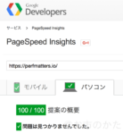 PageSpeed Insights 100/100