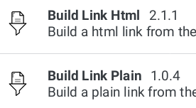build link